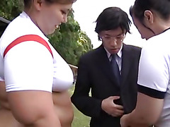 Fujiki Shizuko, Aoyama Ro-zu in Parent Thickness W Of Lower Body Nasty Big Plump Threat Ryokan (Double)