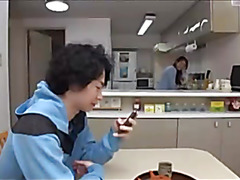 mother and NOT her son next to the NOT father  ..