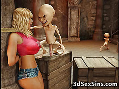 3D Hobbit Monster Sex Dream!