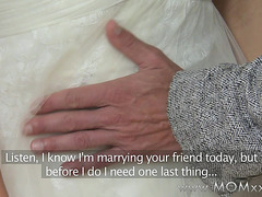 Mom xxx: Wife to be get fucked at her wedding