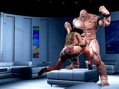 Juggernut and the breasty slut