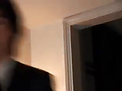 Japanese MILF fucked and creamed by the burglar