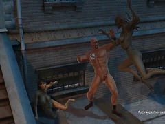 Earth Defense #2 when evil dick aliens attack