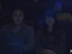 Beautiful Sho Nishino movie theatre perversion and hardcore sex