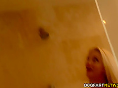 Riley Star Interracial Footjob