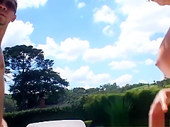 Hottest pornstar Morgana Dark in best dp, interracial adult clip