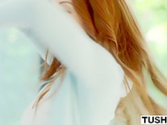 TUSHY Flexible Dancer Gapes For Her Trainer