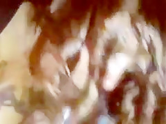 Black bbw gives awesome head then conks out