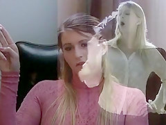 Exotic homemade Solo Girl, Smoking porn video