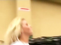 Horny pornstar Summer Storm in hottest blonde, interracial porn clip