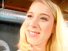 Best pornstar Katie Morgan in hottest facial, blonde porn movie