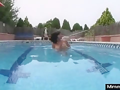 Fabulous Fake Tits, Brunette adult scene