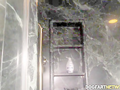 Ebony Nia Nacci Receives Multiple Facial Cumshot