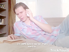 Trick Your GF - Foxy Di - Shameless bitch covered with cum