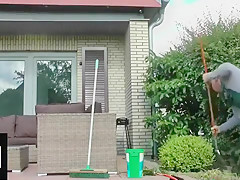 Horny amateur MILFs, Kitchen xxx clip