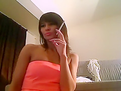 Amazing amateur Smoking, Solo Girl adult clip