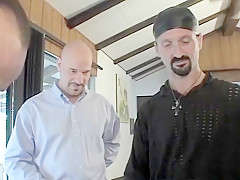 Amazing pornstar Lena Ramon in incredible european, gangbang sex movie