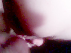 Mulch and cumshot in pussy and hand