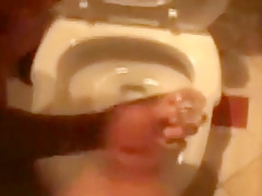 Incredible homemade Blonde, Rimming adult video