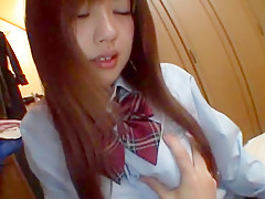 Exotic Japanese girl Miyu Hoshino in Fabulous Girlfriend, Small Tits JAV movie