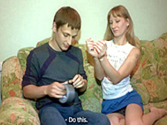 Trick Your GF - Sonja - Surprise fuck and double cumshot