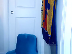 Teen Girl Whip Cream Shower On Her Webcam