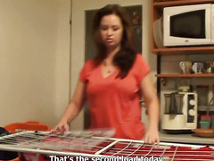 busty czech amateur fucking around the house by eliman