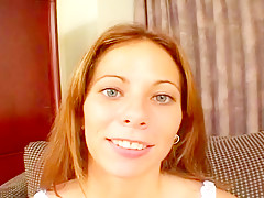 Eager Redhead Takes Two Manhoods Up Her