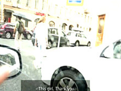 Tricky Agent - Dila - Ex-gymnast doing the splits on cock