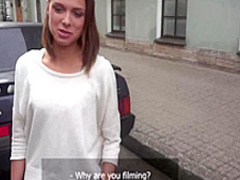 Tricky Agent - Dila - Ex-gymnast doing the splits on cock