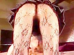 Hottest Japanese slut Yui Uehara, Maria Eriyori, Ann Yabuki in Best Stockings JAV movie