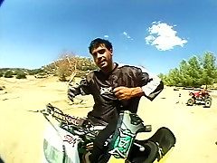 Exotic Threesome, Brunette adult movie