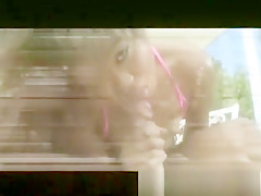 Stunning Lyla gets into an MFF threesome and plays with a cock