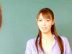 Hottest Japanese whore in Horny Blowjob, MILF JAV video