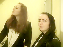 Wild chicks Ariadna Moon and Kittina Ivory get fucked by two hung guys