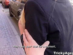Tricky Agent - Lindsey Olsen - Modest blondy turns to be really starving for sex!