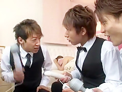 Incredible Japanese girl Yu Namiki in Amazing Fetish, Stockings JAV movie