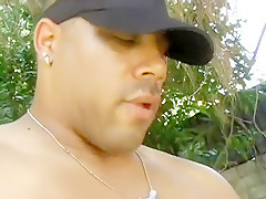 Faith Leon gobbles a long black snake right down to the balls