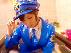 Amazing Japanese girl Yuri Katsuki in Fabulous Blowjob, Couple JAV clip