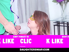 Sierra Nicole & Taylor Sands in Mardi Gras Madness Pt. 2 - DaughterSwap