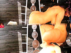 Porn Films 3D Interracial anal tutoring in 3D