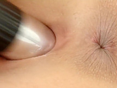 Buxom beauty in fishnet stockings Eve feeds her lust for masturbation