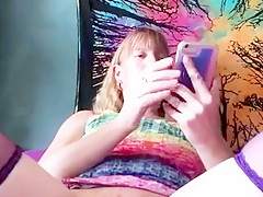 Me cumming to lesbian porn