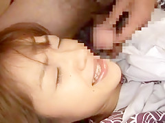 Horny Japanese girl in Amazing Couple, Blowjob JAV movie