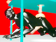 Wacky cartoon fetish men get really freaky in a crazy video clip