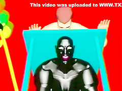 Wacky cartoon fetish men get really freaky in a crazy video clip