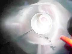 Solo internal cumshot endurance session.