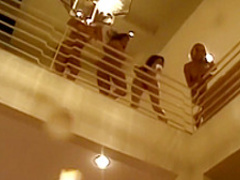 Three insatiable sluts share their intense desire for rough anal sex