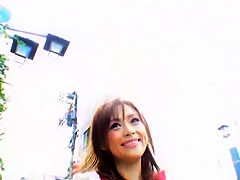 Hottest Japanese girl Miina Yoshihara in Crazy Cumshots, Fishnet JAV scene