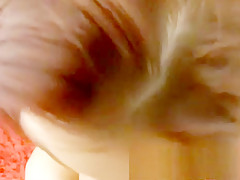 Tommie Ryden gets cock-hungry and devours a huge boner in POV